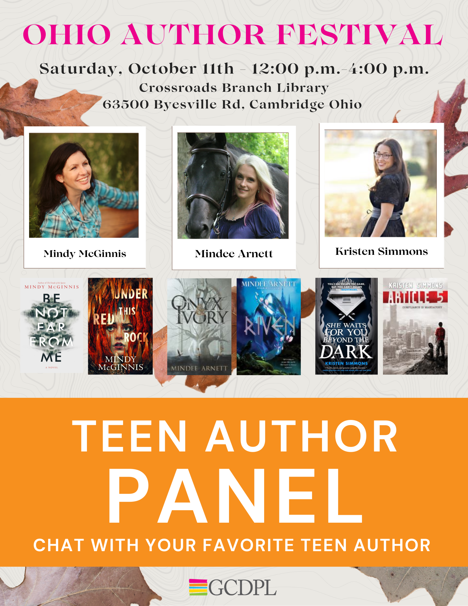 teen author panel