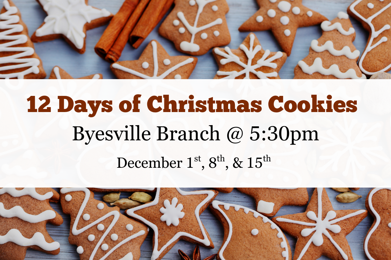 12 Days of Christmas Cookies