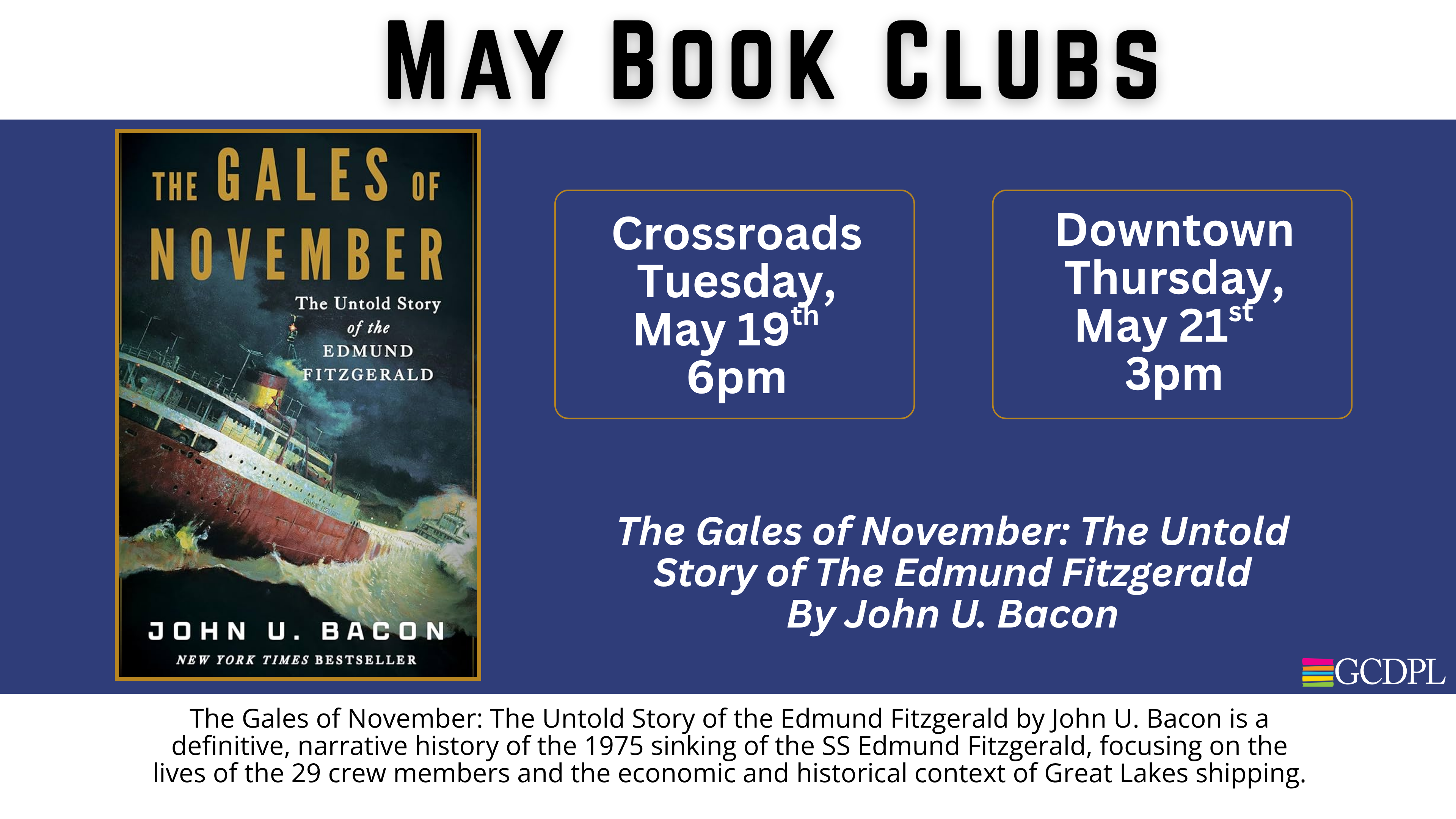 May Book Clubs