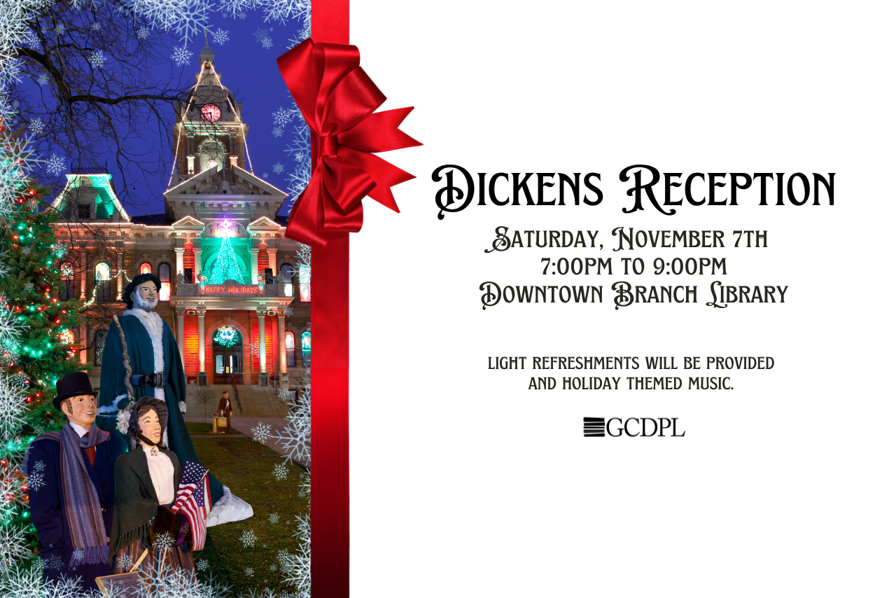 Dickens Grand Reception flyer